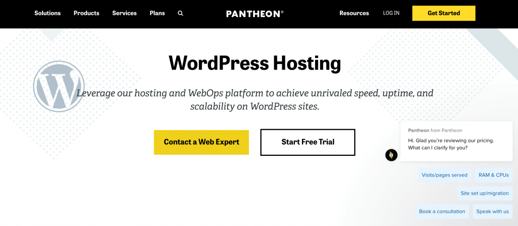 Pantheon is an example of a provider that caters to high-traffic sites.