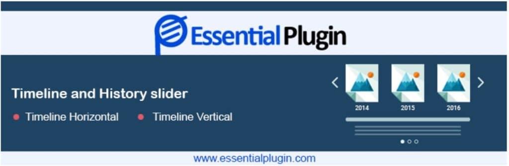 The Timeline and History Slider plugin