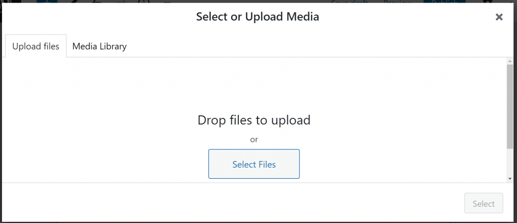 Using the Media Library can sometimes trigger the image upload HTTP error in WordPress. 