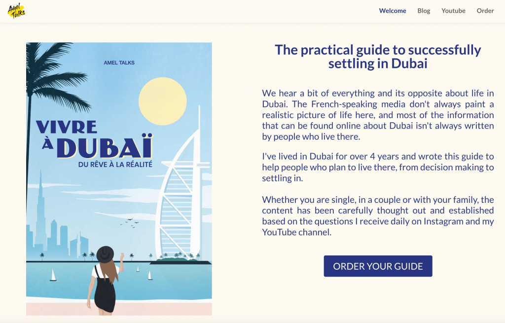 The Amel Talks guidebook as a digital download. 