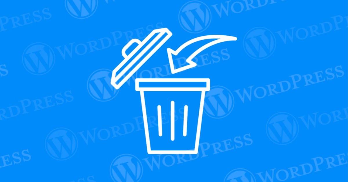 Remove Themes In WordPress