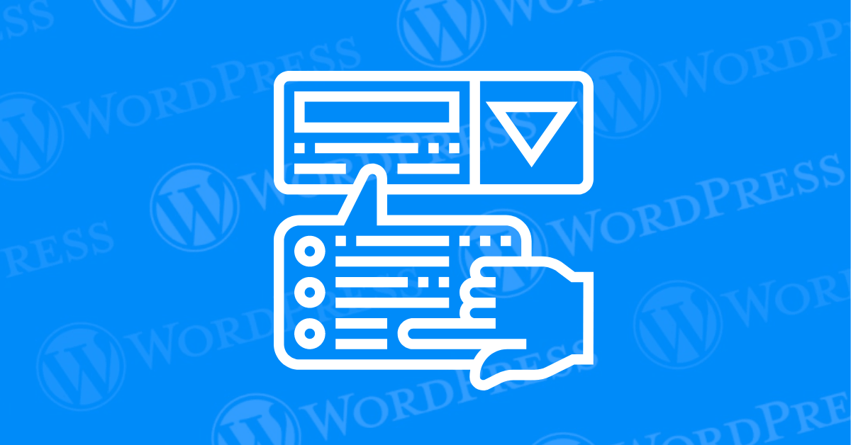 Create WordPress Dropdown Menus