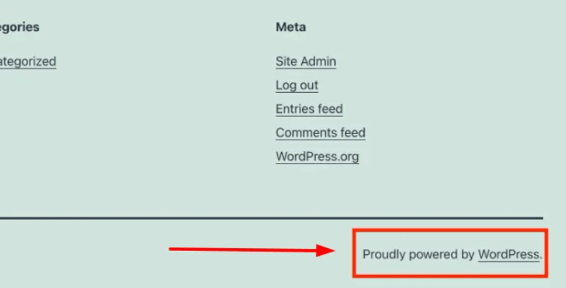 How to Edit Footer in WordPress