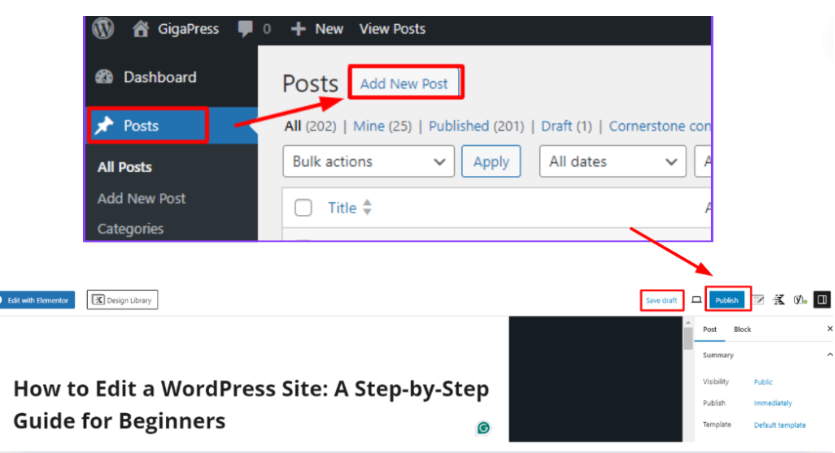 How to Edit a WordPress Site