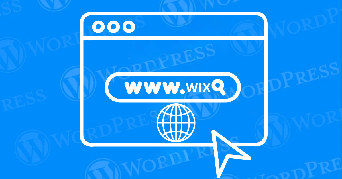 Is Wix a WordPress Site