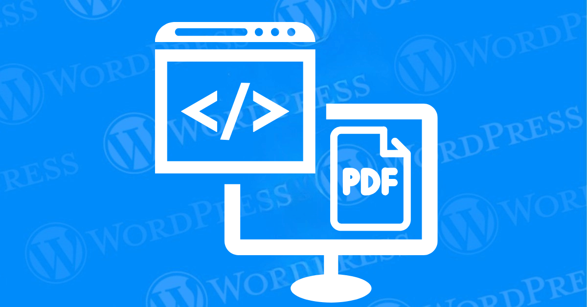 Embed PDF in WordPress